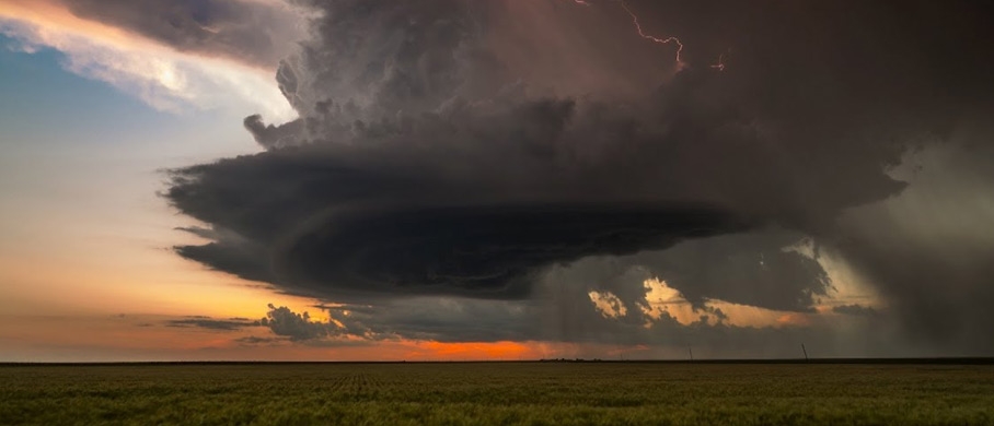 Film backdrop for Extreme Weather