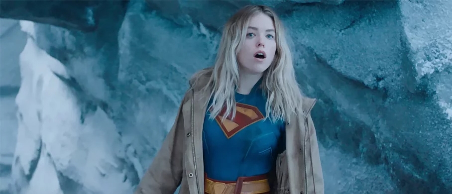 Film backdrop for SUPERGIRL