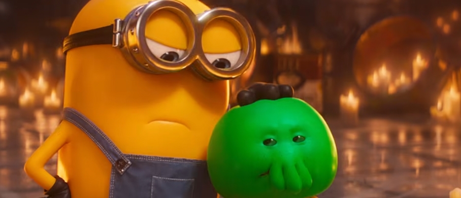 Film backdrop for MINIONS & MONSTERS 3D