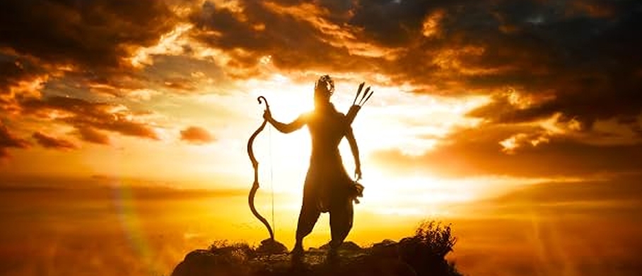 Film backdrop for RAMAYANA: RISE OF A LEGEND 3D