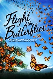 Theatrical poster for Flight of the Butterflies 3D
