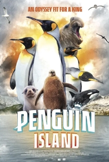 Theatrical poster for Penguin Island 3D
