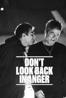 Theatrical poster for OASIS: DON'T LOOK BACK IN ANGER